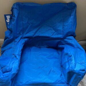 Great Condition Big Joe Solid Blue Print Bean Bag for Kids, Teens, Dorms